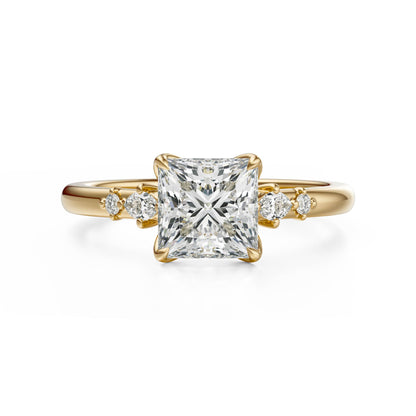 The Skye Ring | Princess | Setting Only - Lavender Creek Gems 