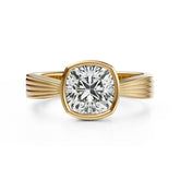 The Veil Ring | Cushion - Lavender Creek Gems 