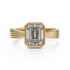 The Veil Ring | Emerald Cut - Lavender Creek Gems 