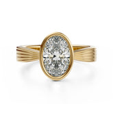 The Veil Ring | Oval - Lavender Creek Gems 