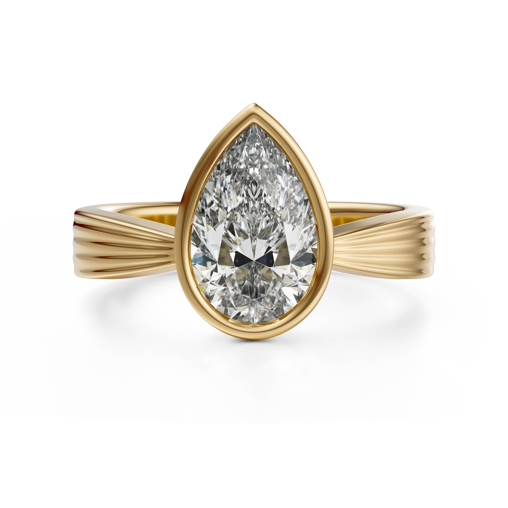 The Veil Ring | Pear - Lavender Creek Gems 