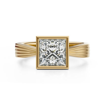 The Veil Ring | Princess | Setting Only - Lavender Creek Gems 