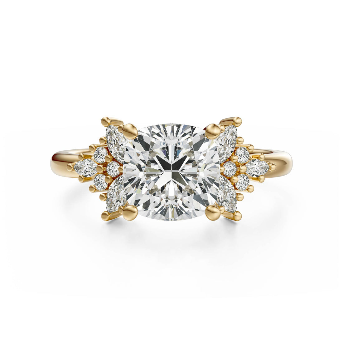 The Veraine Ring | Cushion | Setting Only