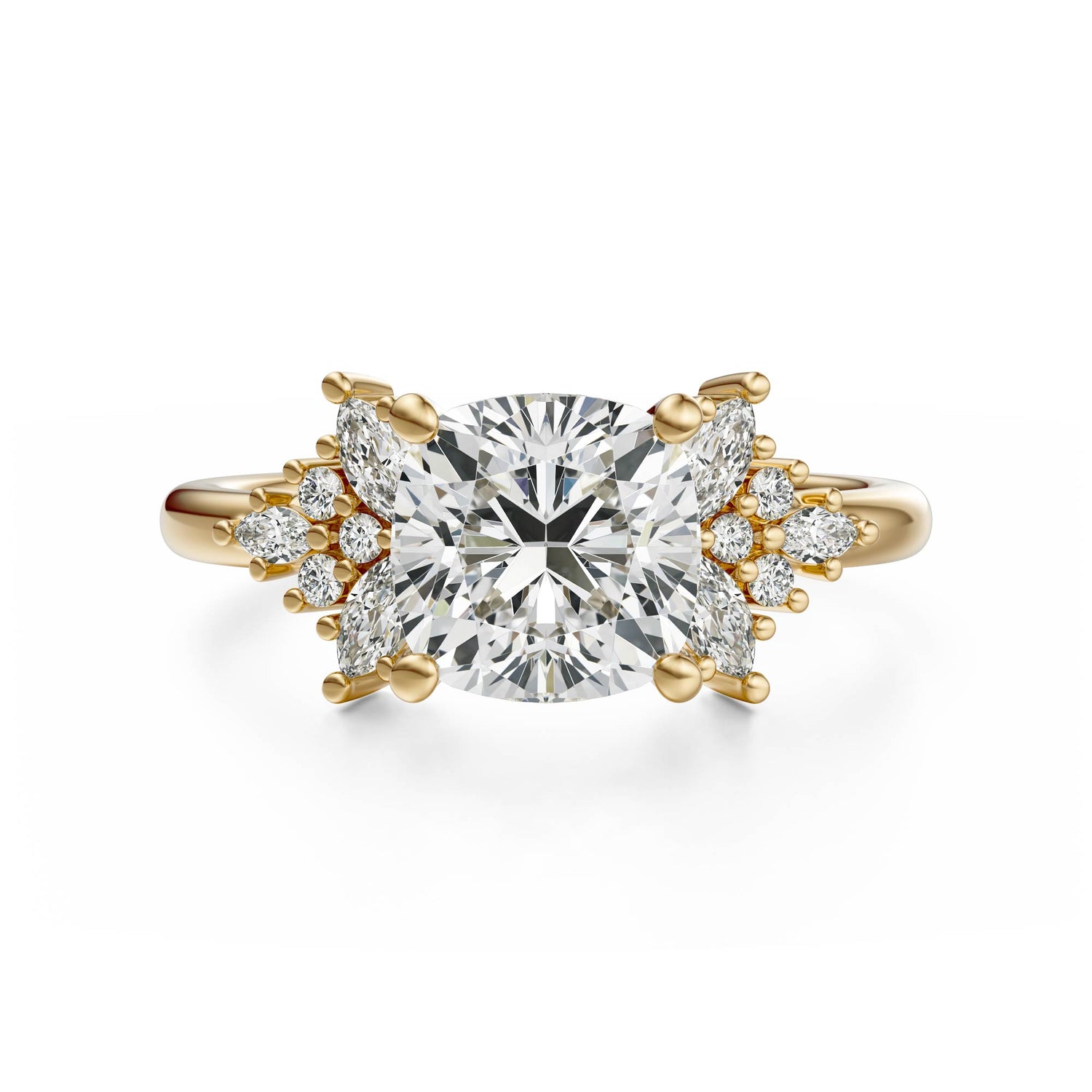 The Veraine Ring | Cushion | Setting Only