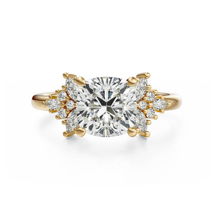 The Veraine Ring | Cushion | Setting Only