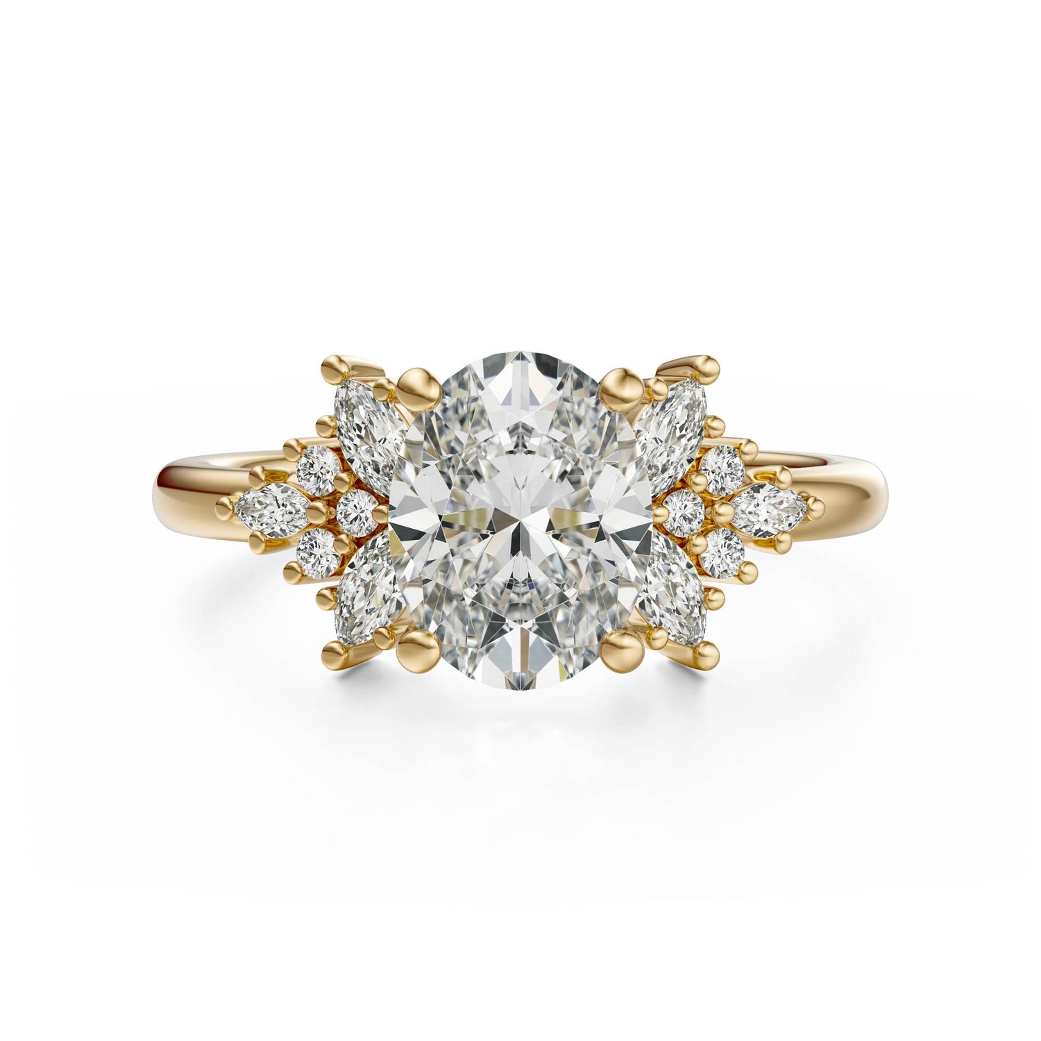 The Veraine Ring | Oval | Setting Only