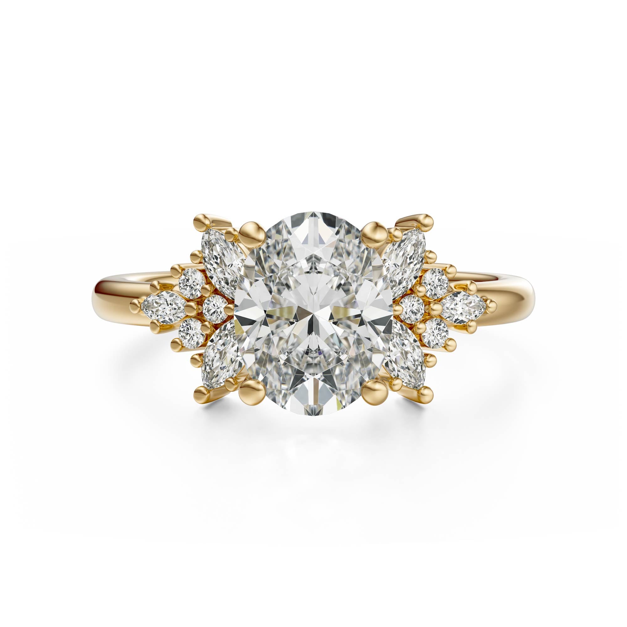 The Veraine Ring | Oval | Setting Only