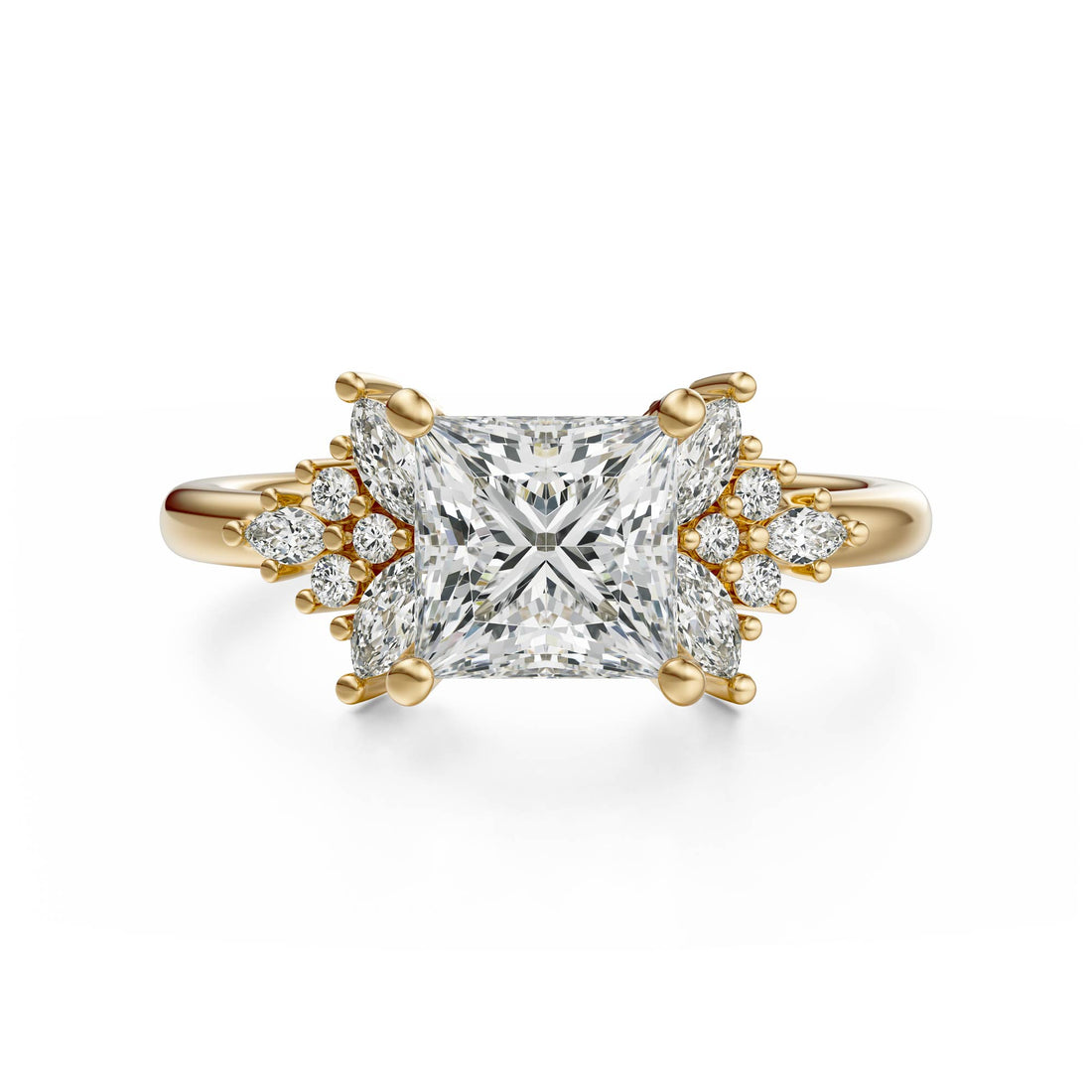 The Veraine Ring | Princess | Setting Only