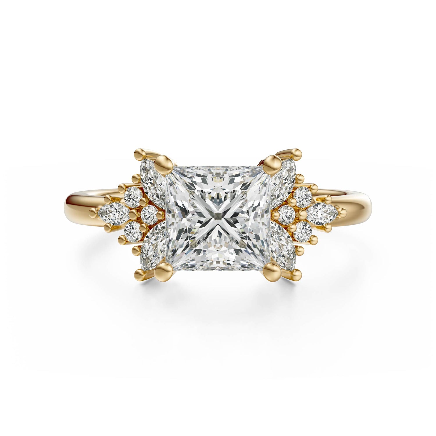 The Veraine Ring | Princess | Setting Only