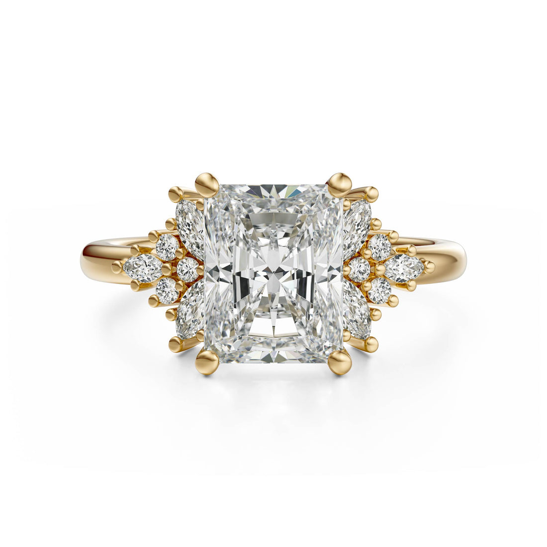 The Veraine Ring | Radiant | Setting Only