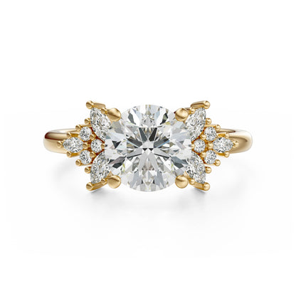 The Veraine Ring | Round | Setting Only