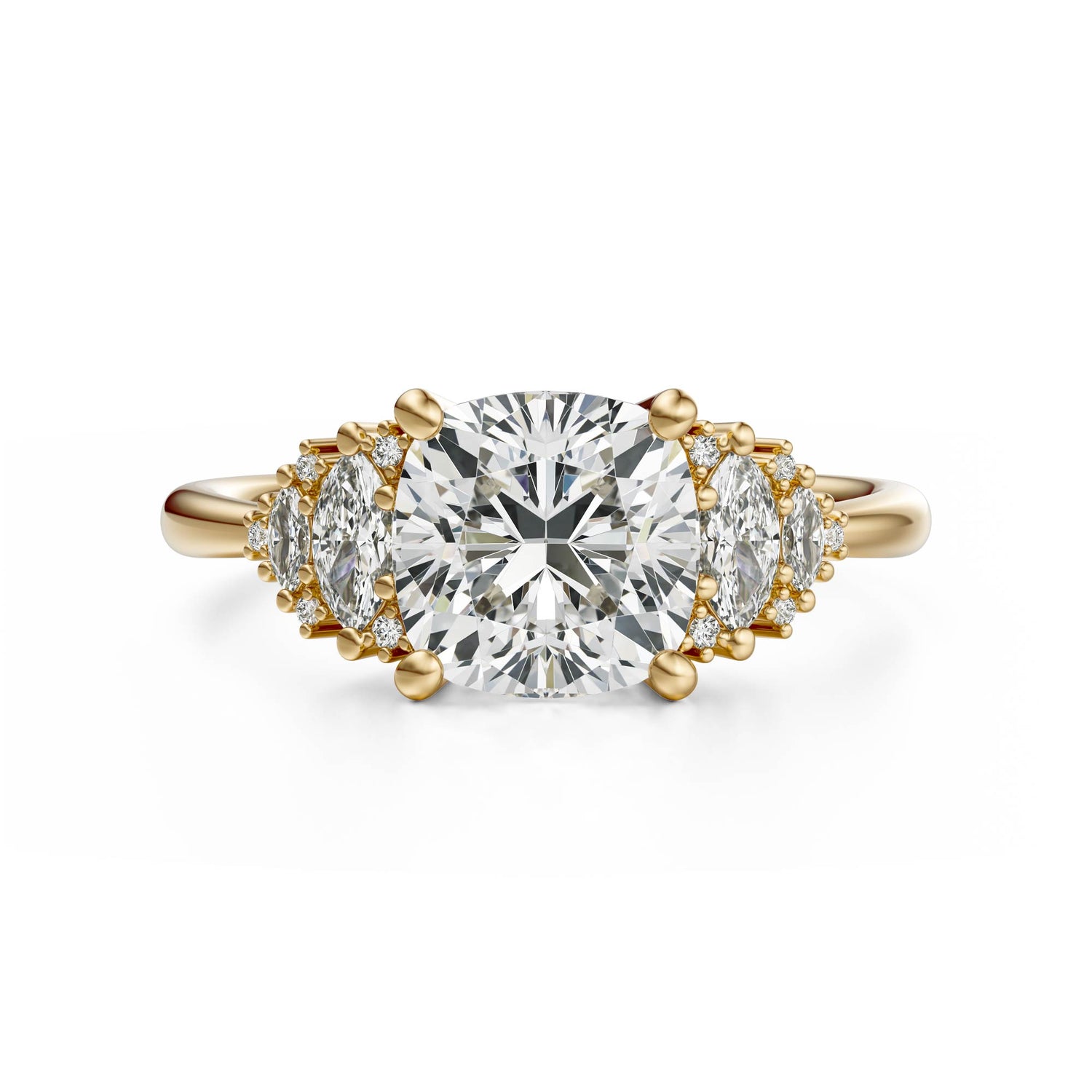 The Vivienne Ring | Cushion