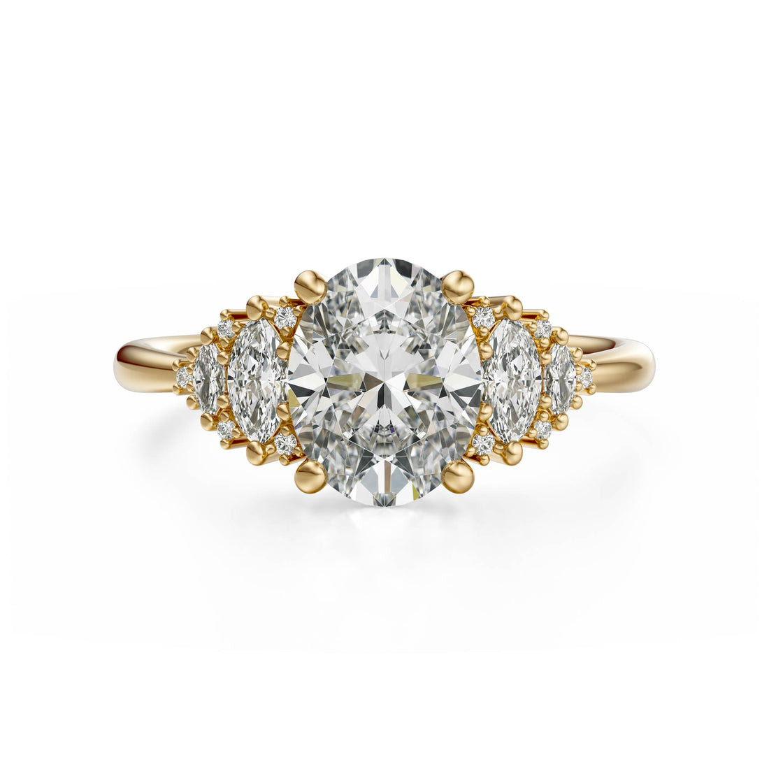 The Vivienne Ring | Oval | Setting Only