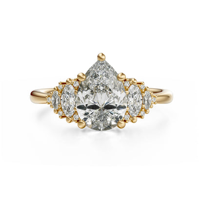 The Vivienne Ring | Pear