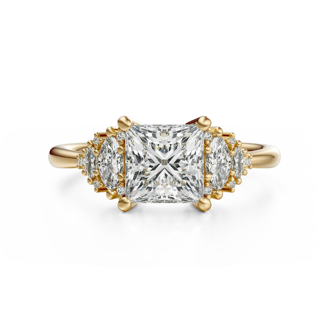 The Vivienne Ring | Princess | Setting Only