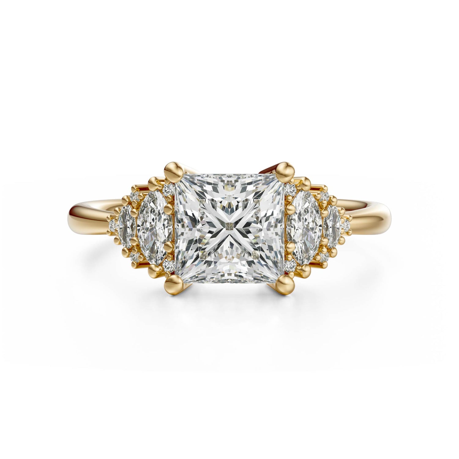 The Vivienne Ring | Princess | Setting Only
