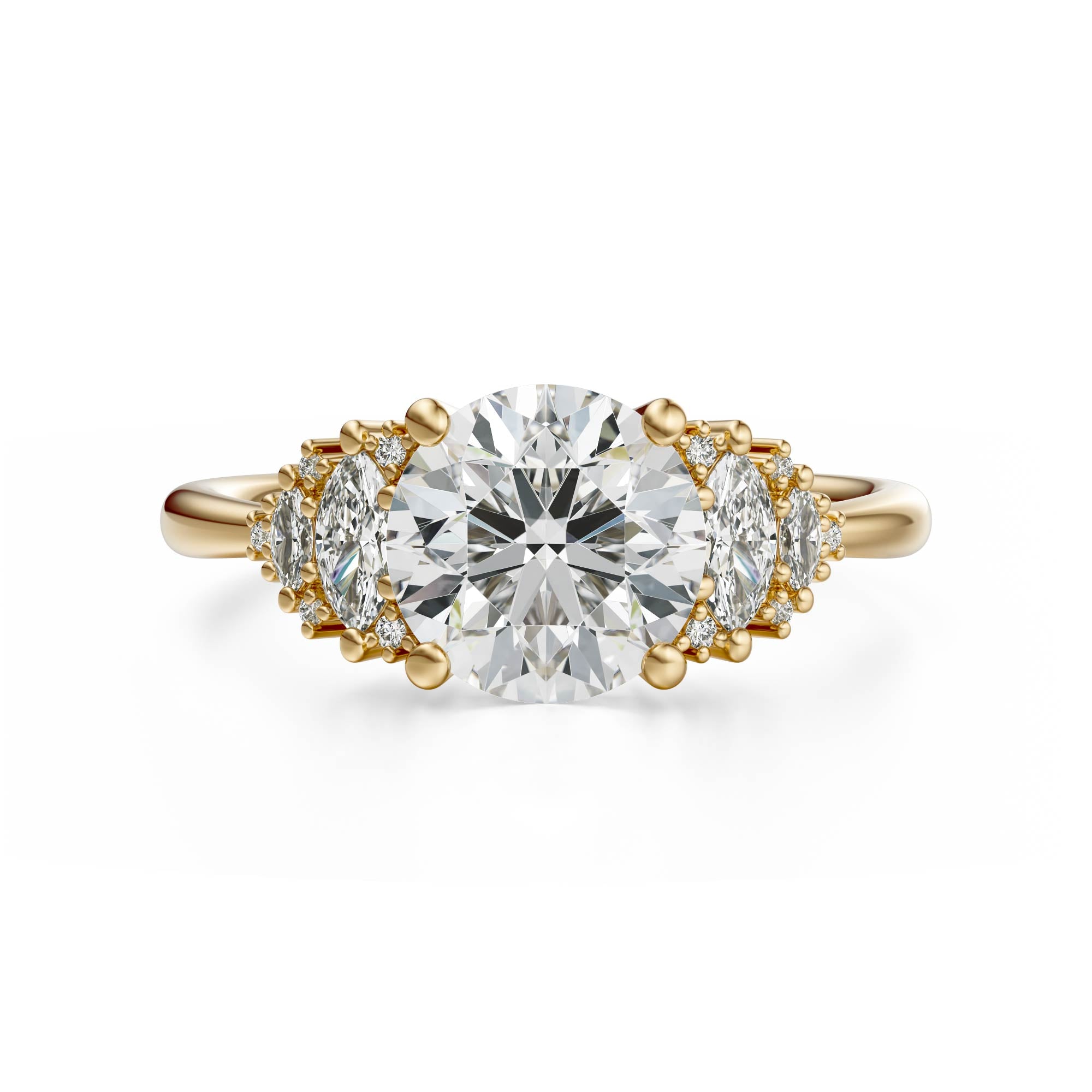 The Vivienne Ring | Round