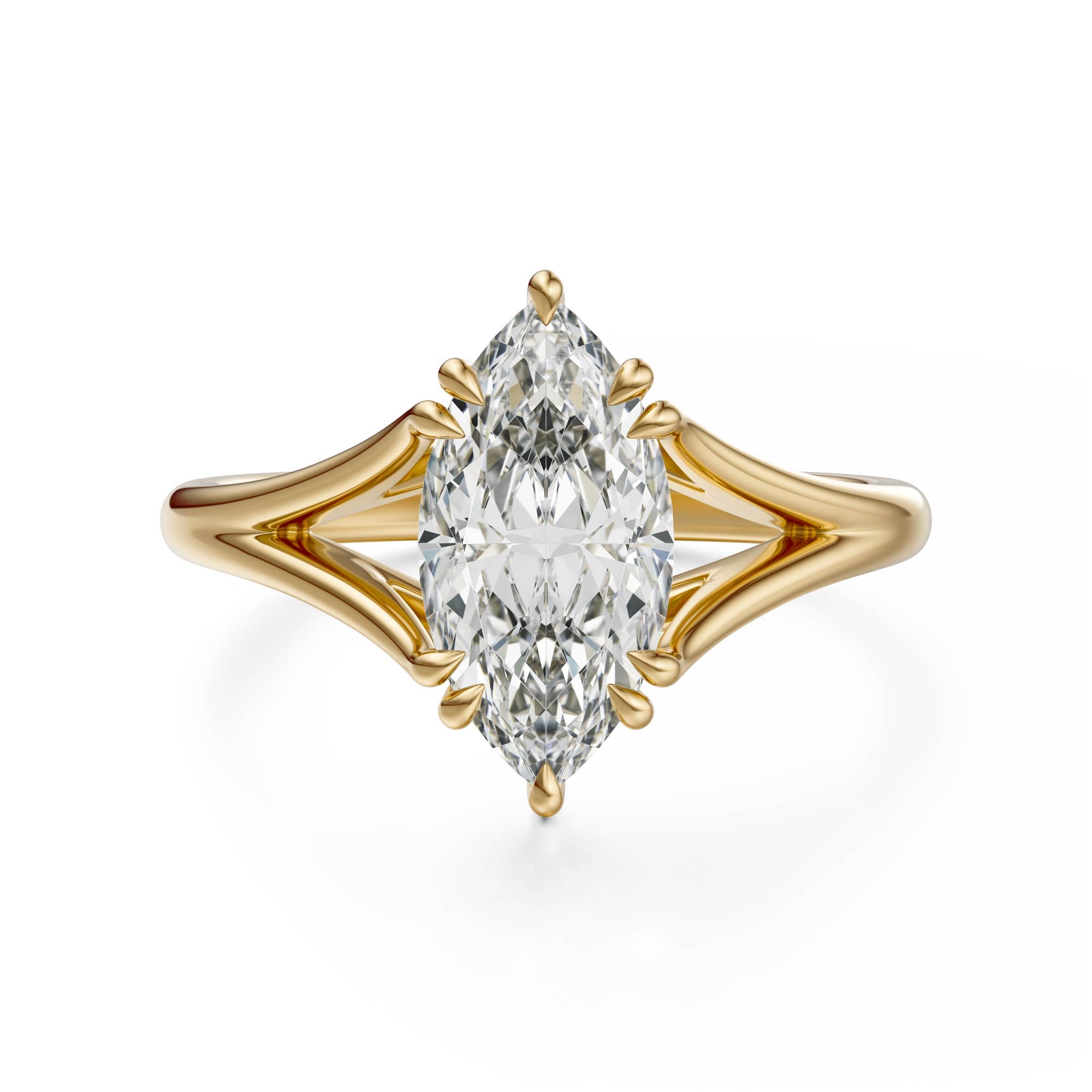 The Weaver Ring | Marquise | Setting Only - Lavender Creek Gems 