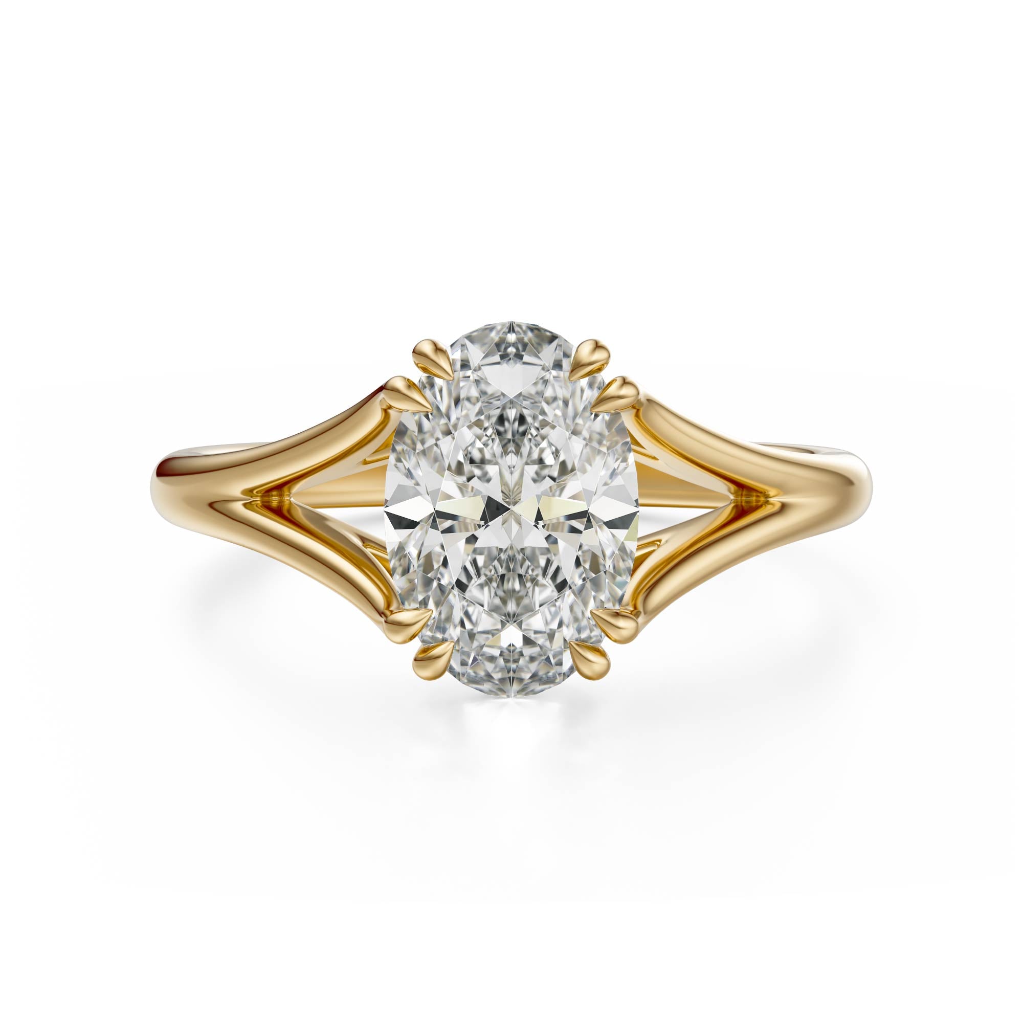 The Weaver Ring | Oval | Setting Only - Lavender Creek Gems 