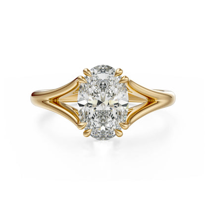 The Weaver Ring | Oval | Setting Only - Lavender Creek Gems 