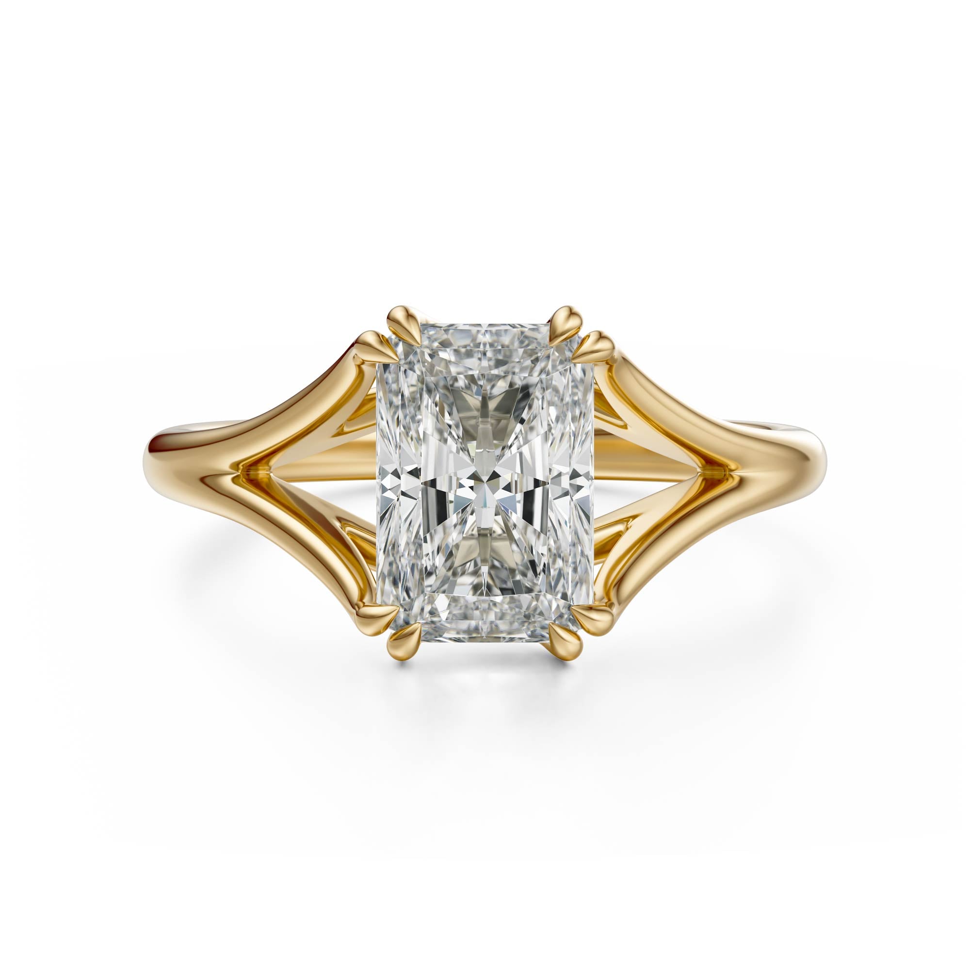 The Weaver Ring | Radiant | Setting Only - Lavender Creek Gems 