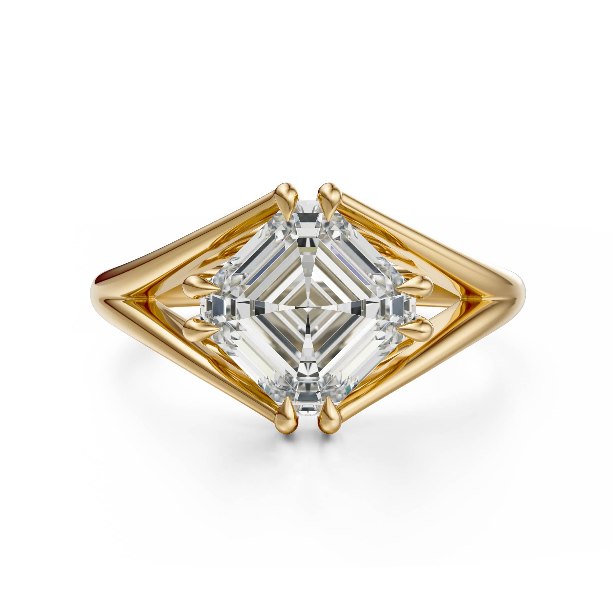 The Willow Ring | Setting Only - Lavender Creek Gems 