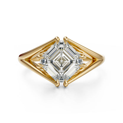 The Willow Ring | Setting Only - Lavender Creek Gems 