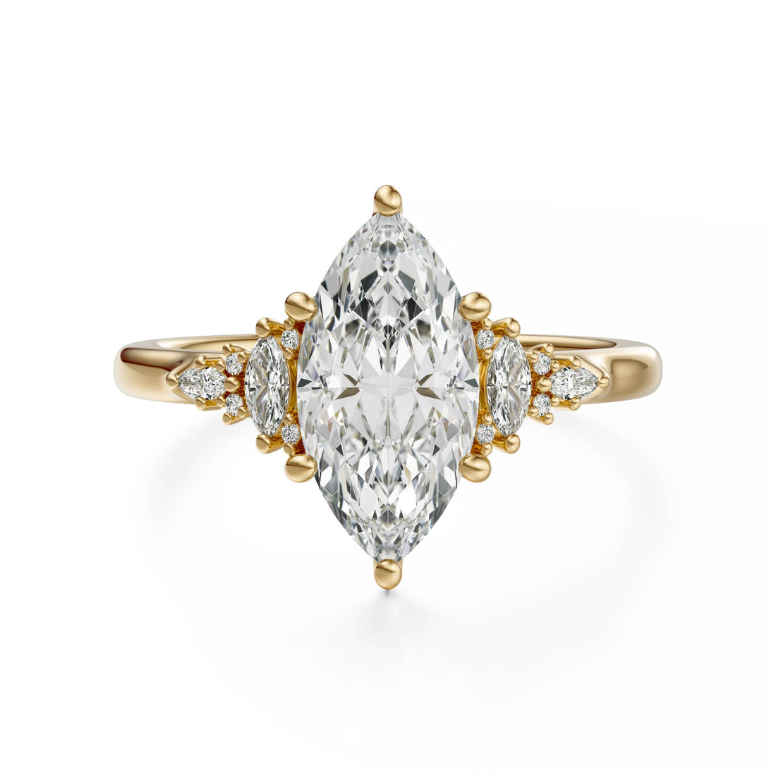 Marquise Engagement Rings