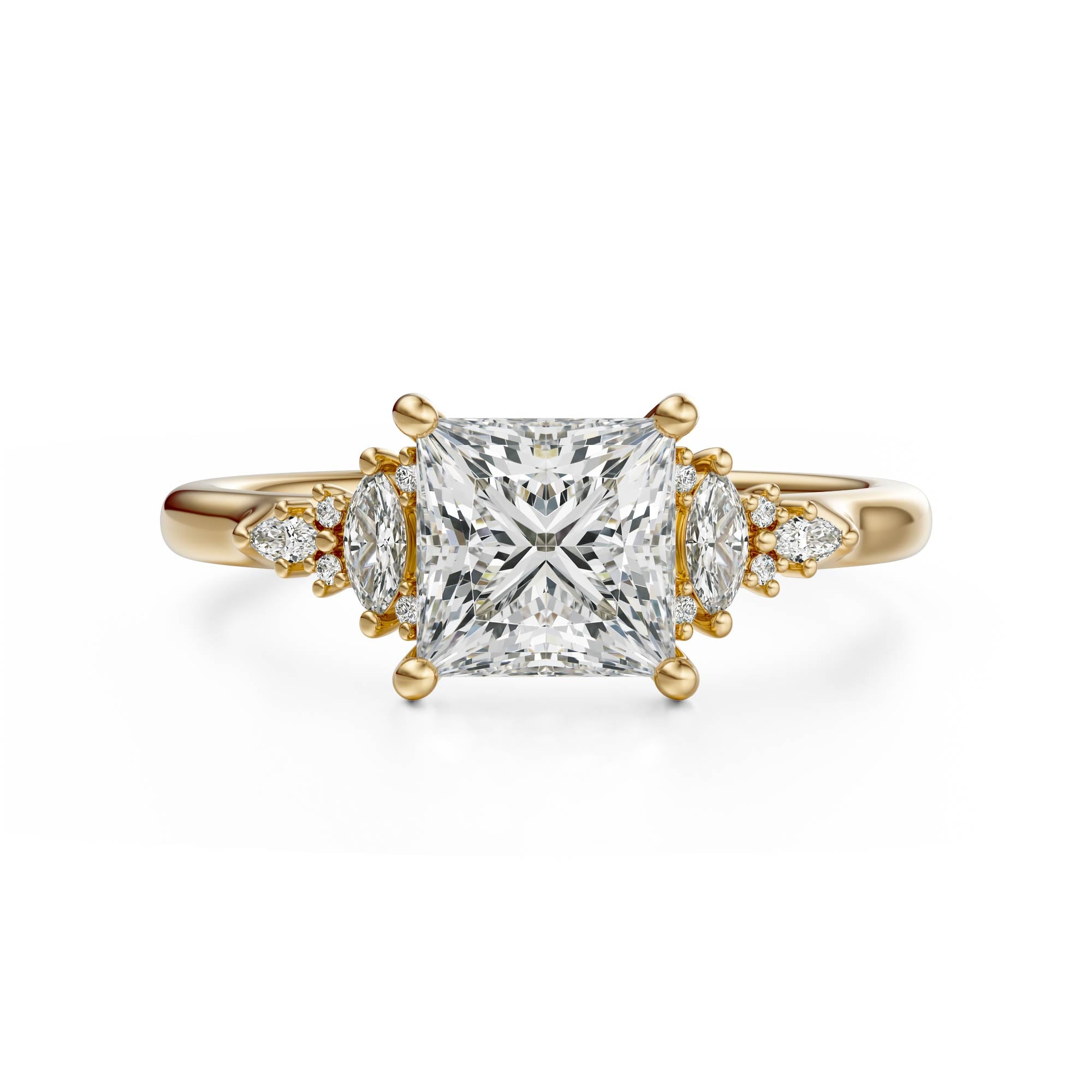 The Maeve Ring | Princess – Lavender Creek Gems