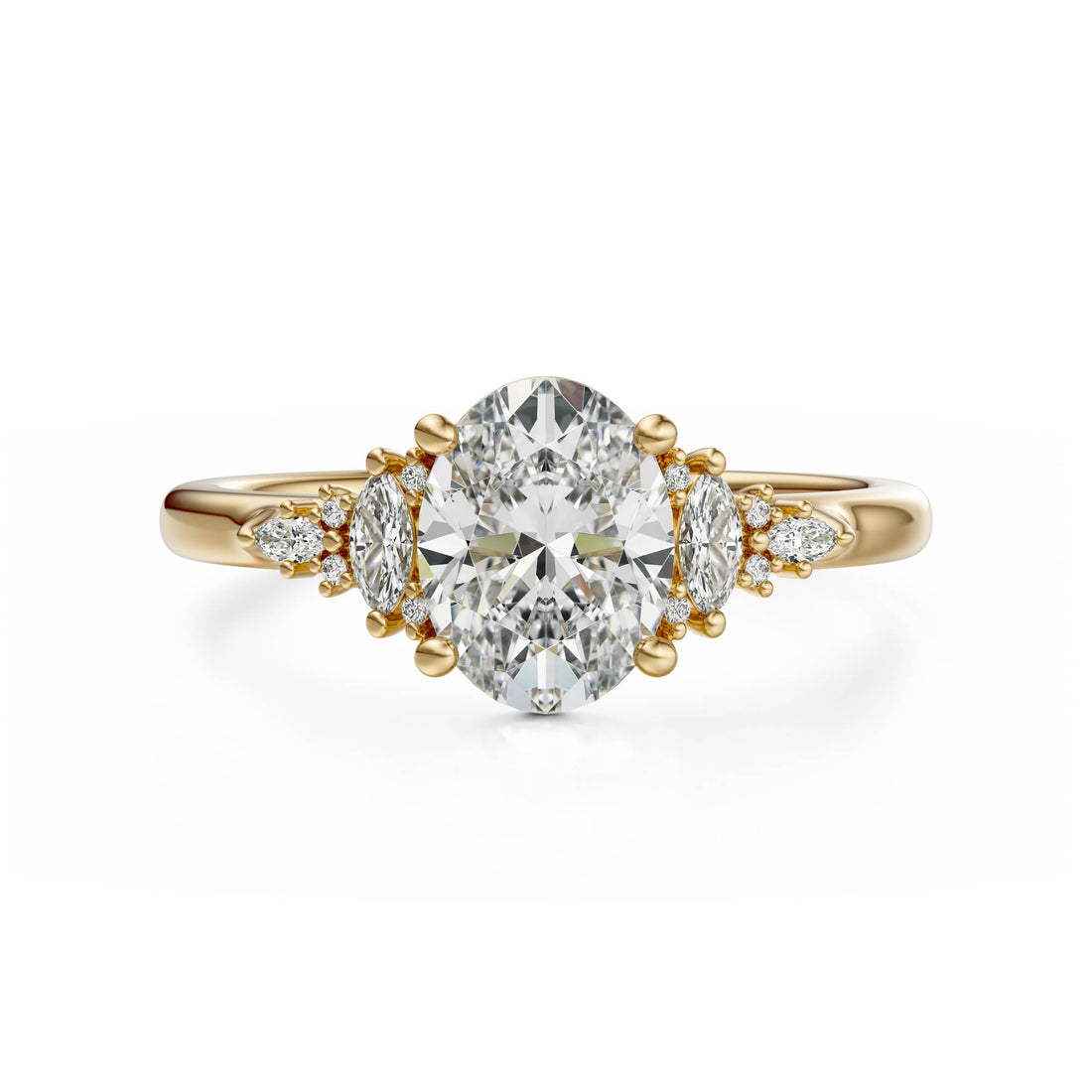 Oval Engagement Rings