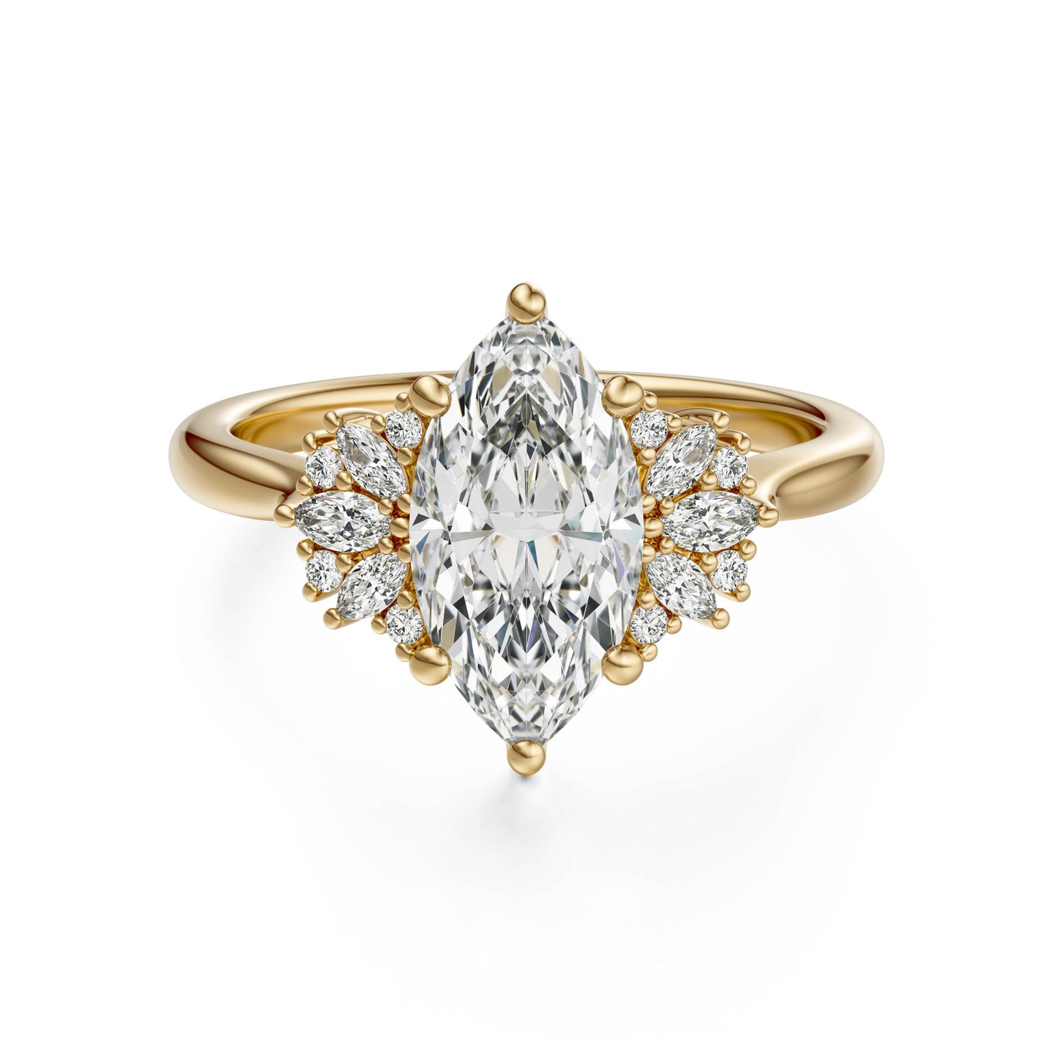 The Ambrosia Ring | Marquise - Lavender Creek Gems 