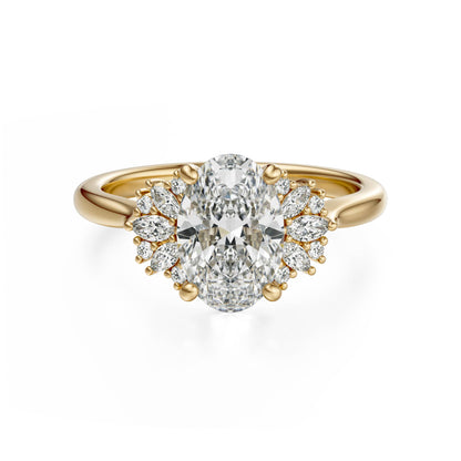 The Ambrosia Ring | Oval - Lavender Creek Gems 