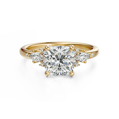 The Ascendant Ring | Cushion - Lavender Creek Gems 