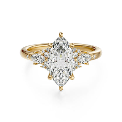 The Ascendant Ring | Marquise - Lavender Creek Gems 