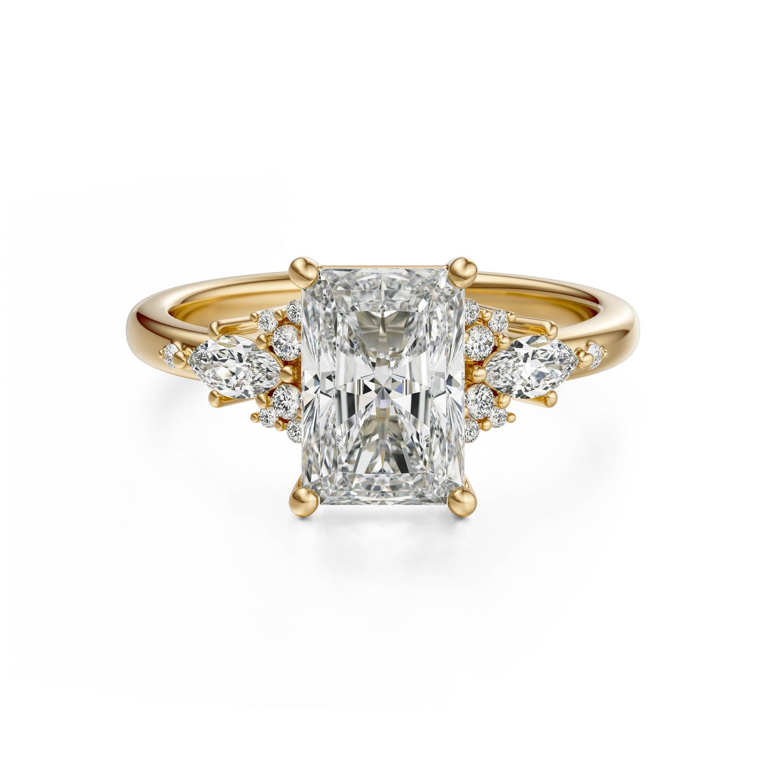 The Ascendant Ring | Radiant - Lavender Creek Gems 