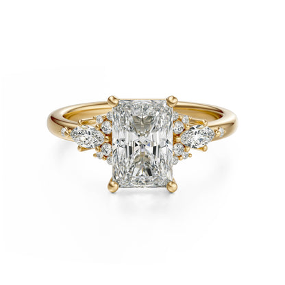 The Ascendant Ring | Radiant - Lavender Creek Gems 