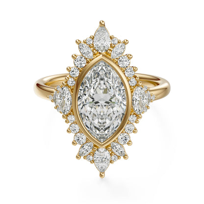 The Ethereal Ring | Marquise | Setting Only