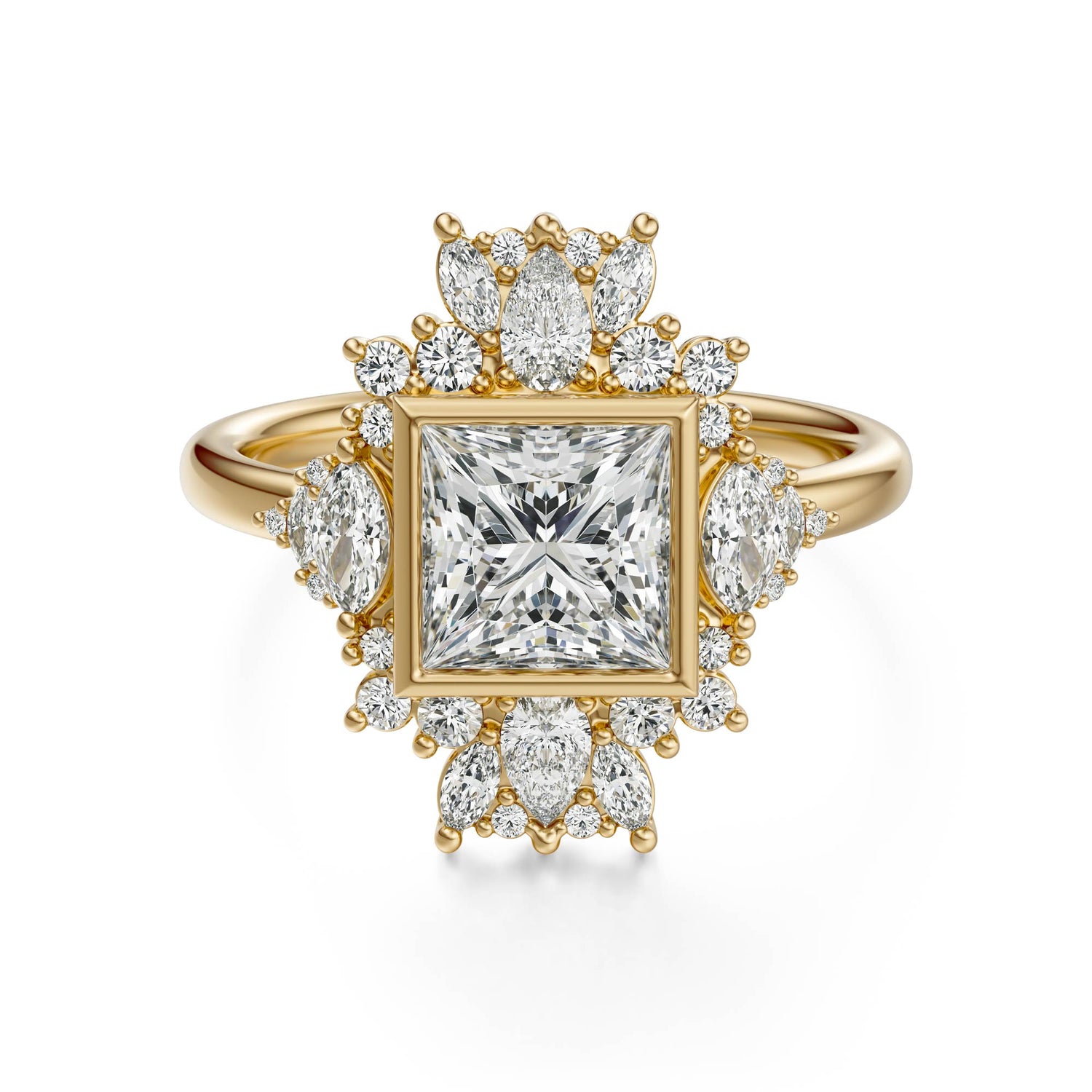 The Ethereal Ring | Princess | Setting Only