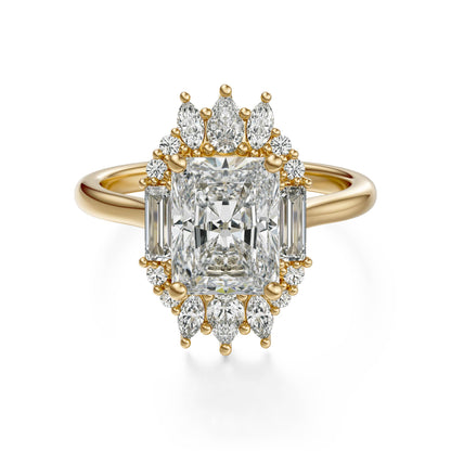 The Georgia Ring | Radiant | Setting Only