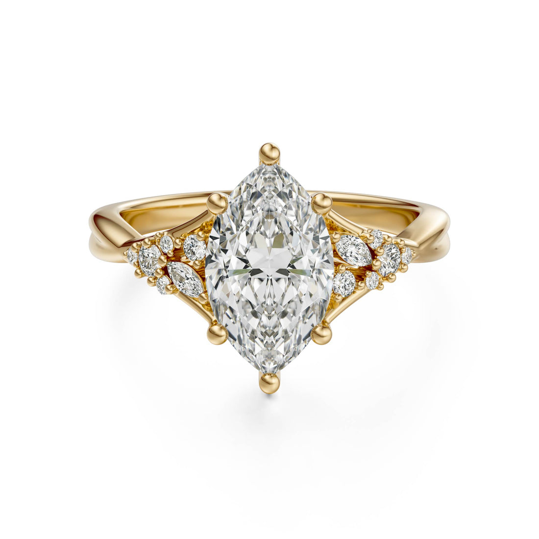 The Lyria Ring | Marquise | Setting Only