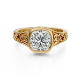 The Endearment Ring | Cushion - Lavender Creek Gems 