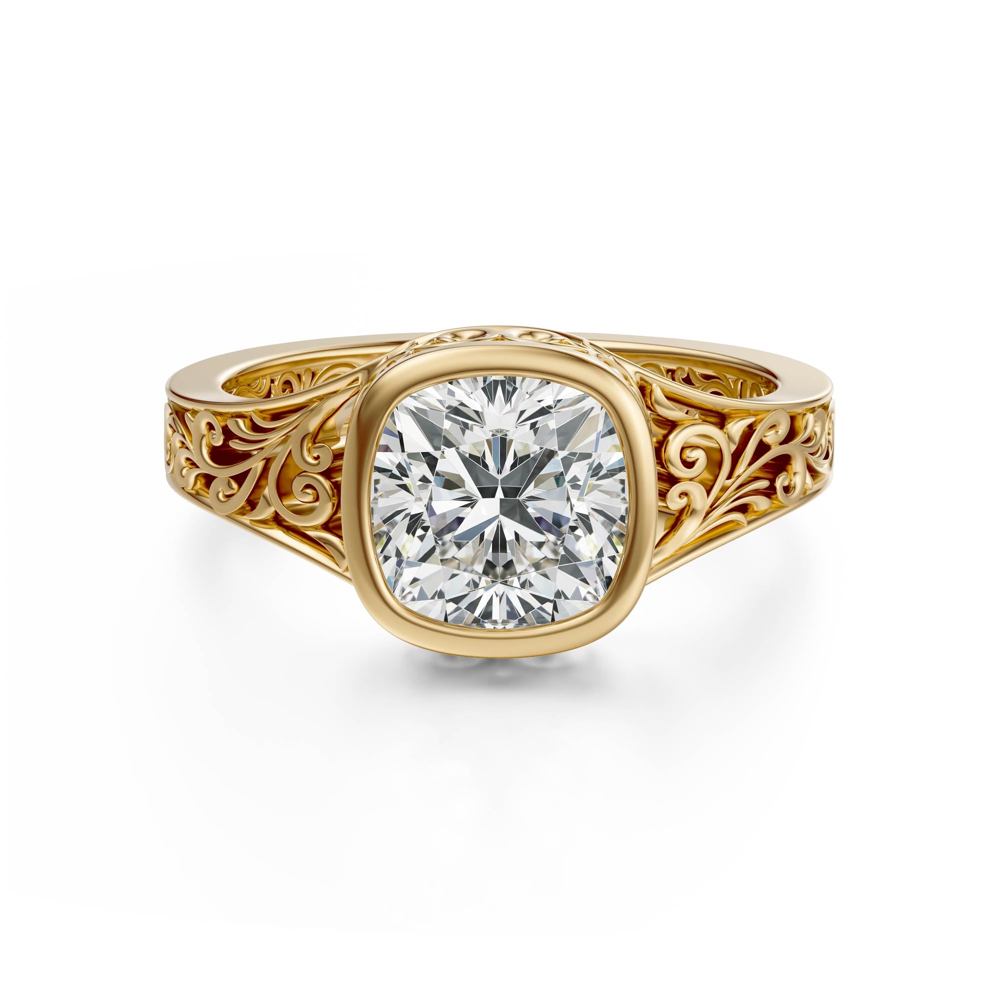 The Endearment Ring | Cushion - Lavender Creek Gems 