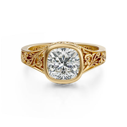 The Endearment Ring | Cushion - Lavender Creek Gems 