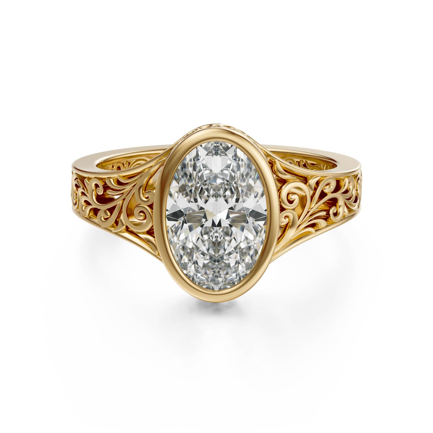 The Endearment Ring | Oval - Lavender Creek Gems 