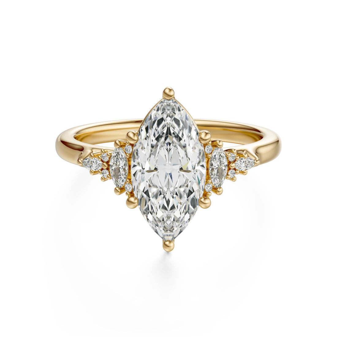 The Maeve Ring | Marquise | Setting Only