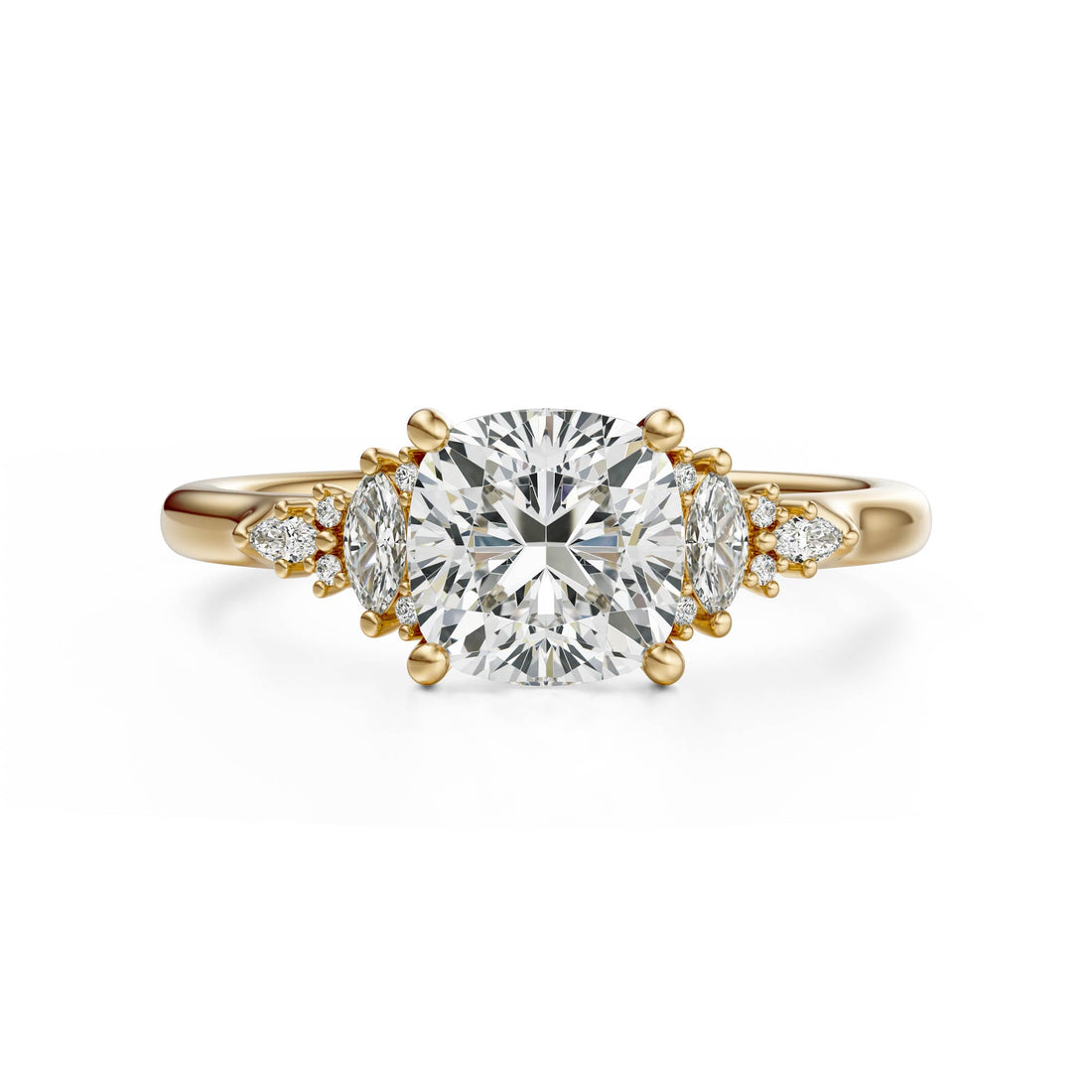 The Maeve Ring | Cushion | Setting Only