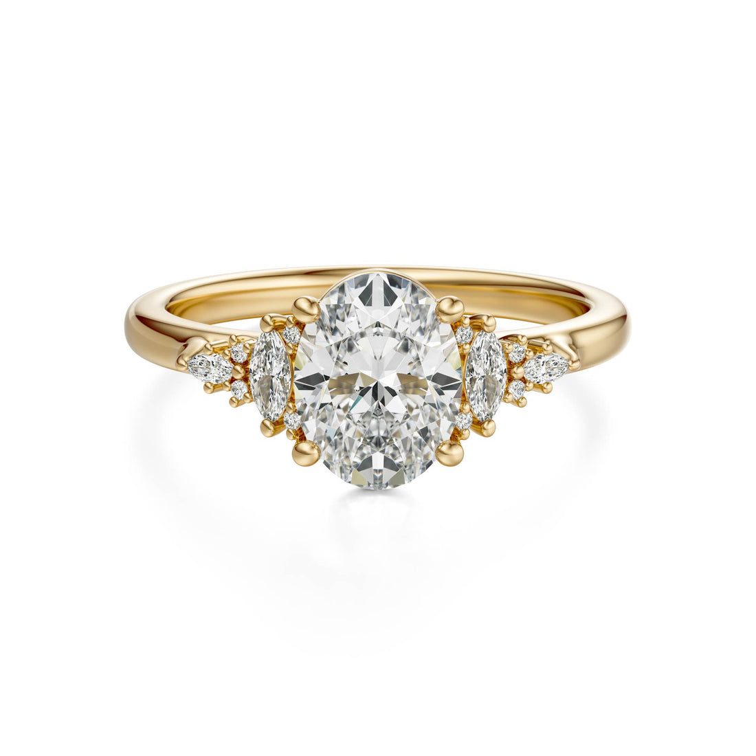The Maeve Ring | Oval | Setting Only