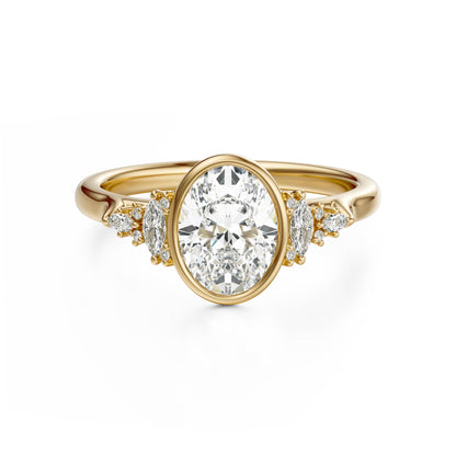 The Bezel Maeve Ring | Oval | Setting Only