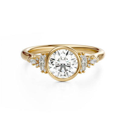 The Bezel Maeve Ring | Round | Setting Only