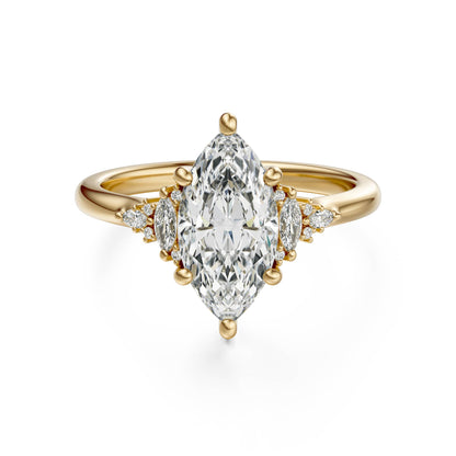 The Low Maeve Ring | Marquise | Setting Only